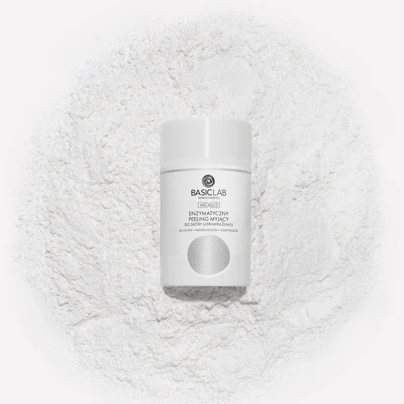BasicLab Dermocosmetics Micellis нежен ензимен пилинг за много чувствителна кожа 35 гр.