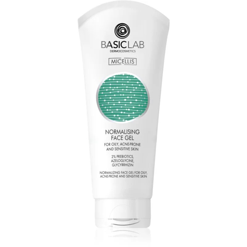 BasicLab Dermocosmetics Micellis нормализиращ почистващ гел за мазна кожа склонна към акне 100 мл.
