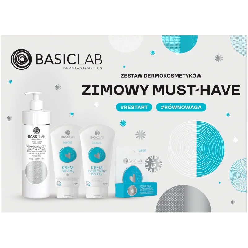 BasicLab Dermocosmetics Winter Must-have подаръчен комплект против студ и вятър