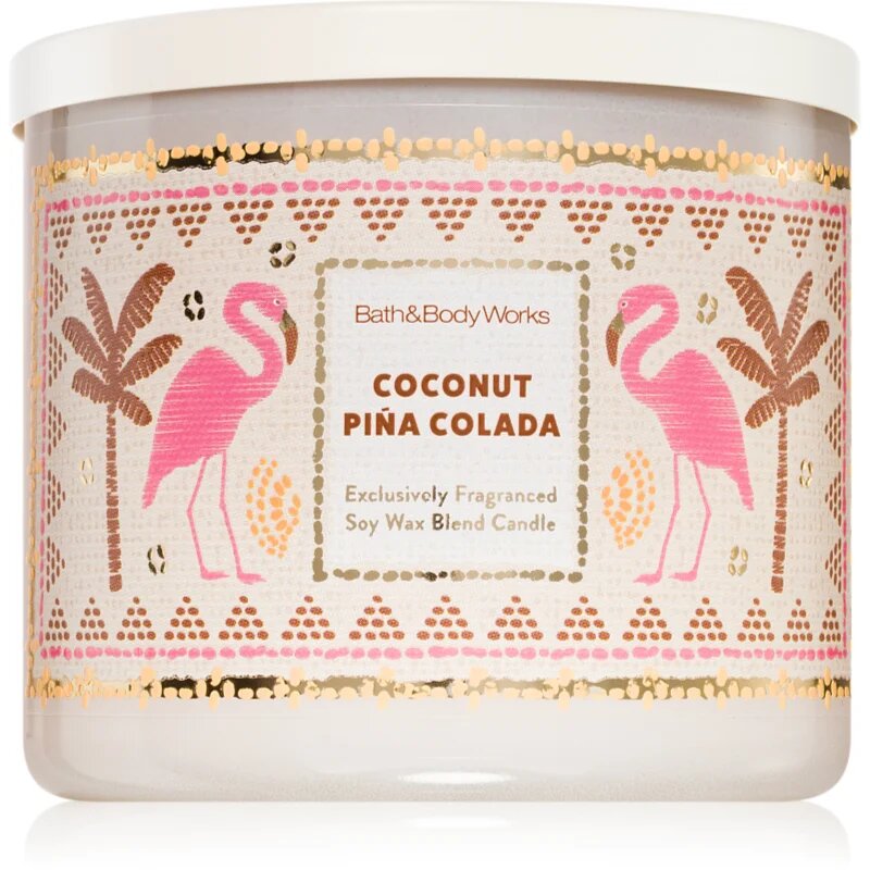 Bath & Body Works Coconut Piña Colada ароматна свещ 411 гр.