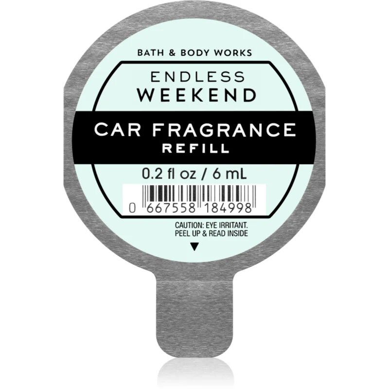 Bath & Body Works Endless Weekend aроматизатор за автомобил пълнител 6 мл.