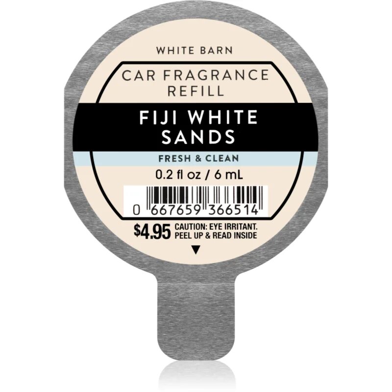 Bath & Body Works Fiji White Sands aроматизатор за автомобил 6 мл.