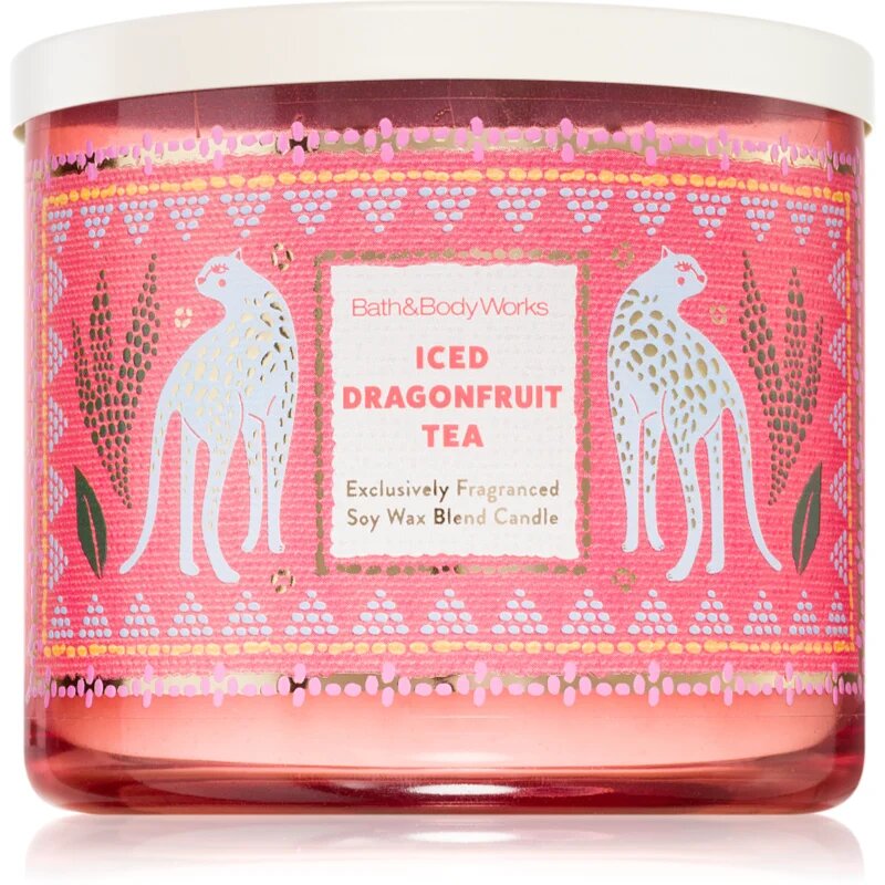 Bath & Body Works Iced Dragonfruit Tea ароматна свещ 411 гр.