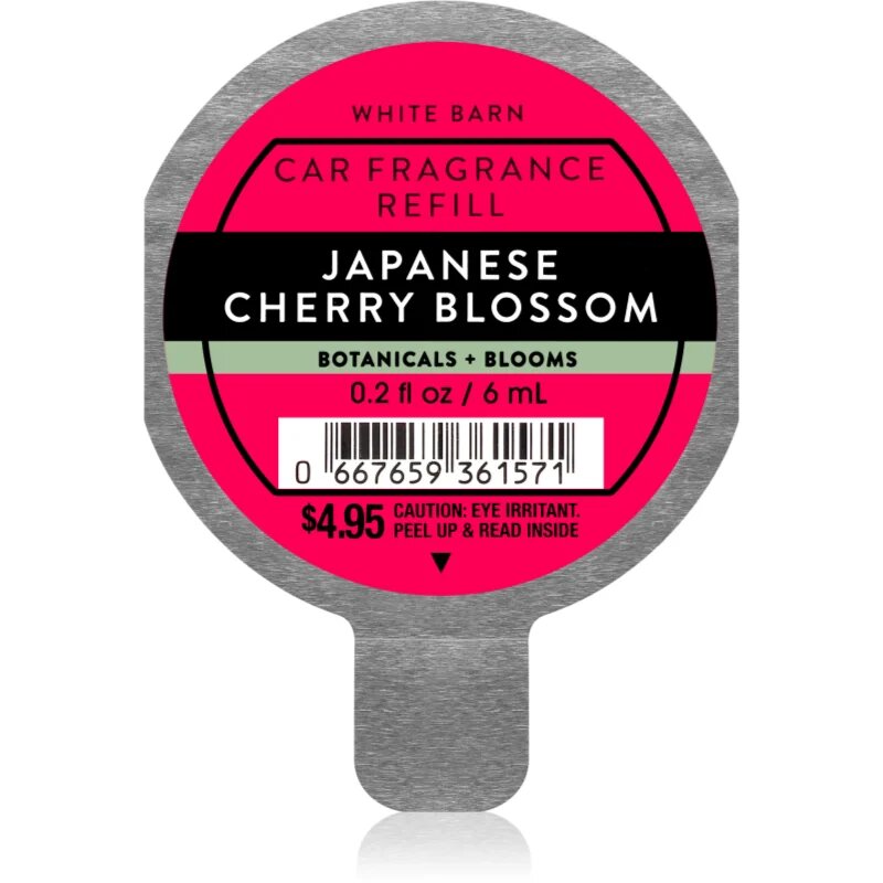 Bath & Body Works Japanese Cherry Blossom aроматизатор за автомобил пълнител 6 мл.