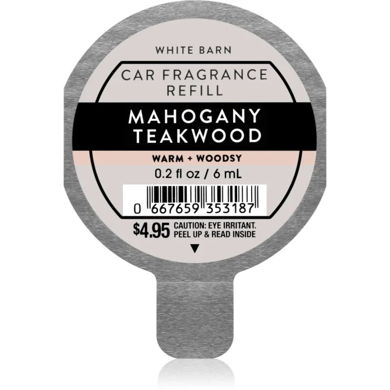 Bath & Body Works Mahogany Teakwood aроматизатор за автомобил пълнител 6 мл.
