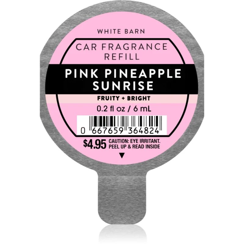 Bath & Body Works Pink Pineapple aроматизатор за автомобил пълнител 6 мл.