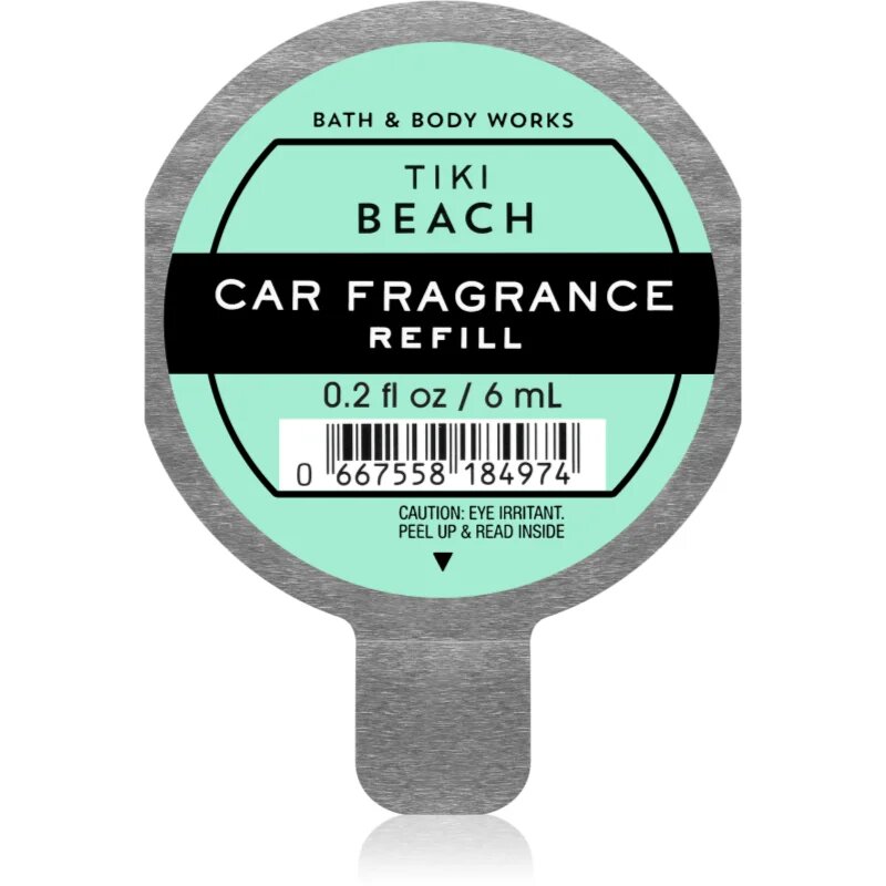 Bath & Body Works Tiki Beach aроматизатор за автомобил пълнител 6 мл.