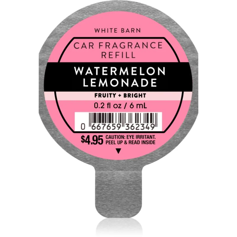 Bath & Body Works Watermelon Lemonade aроматизатор за автомобил пълнител 6 мл.