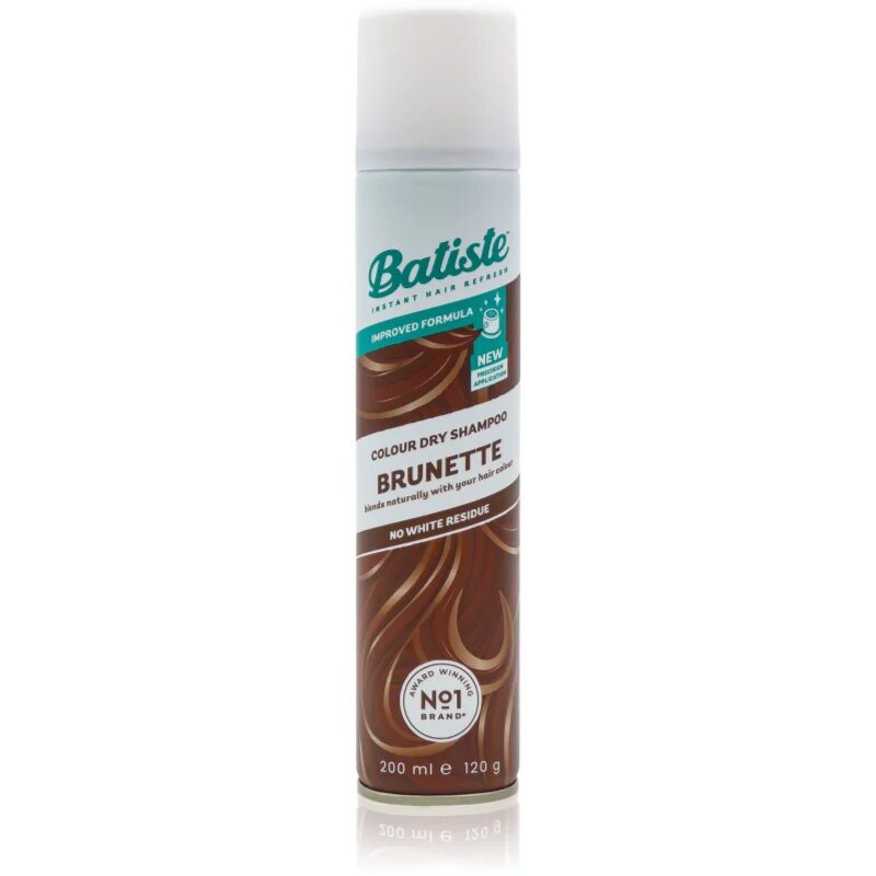 Batiste Colour Dry Shampoo Medium Brunette сух шампоан за коса с кафяви нюанси 200 мл.
