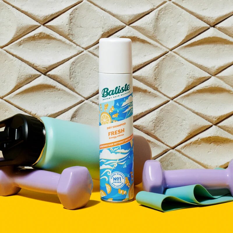 Batiste Fresh Breezy Citrus сух шампоан за всички видове коса смесени цветове 200 мл.