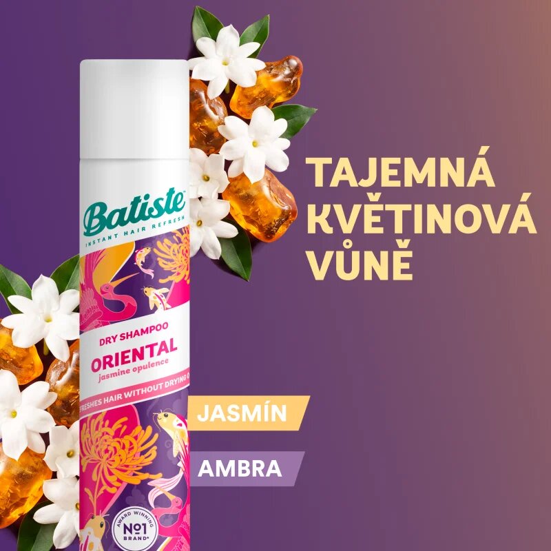 Batiste Oriental Jasmine Opulence сух шампоан за всички видове коса 200 мл.