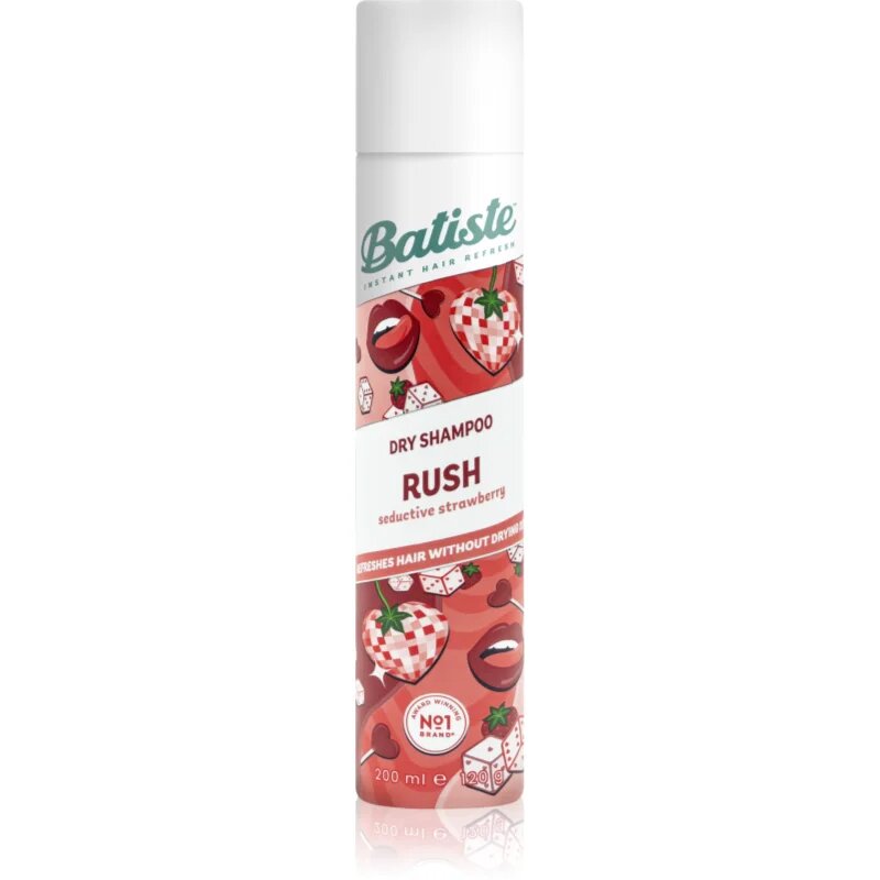 Batiste Rush сух шампоан за мазна коса 200 мл.