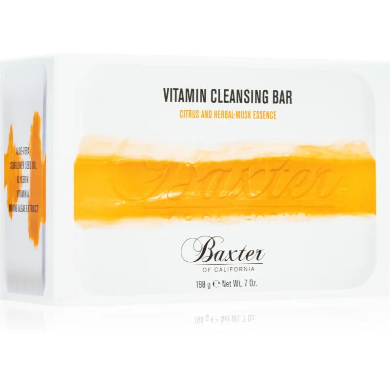 Baxter of California Vitamin Cleansing Bar Citrus and Herbal-Musk подхранващ течен сапун 198 гр.