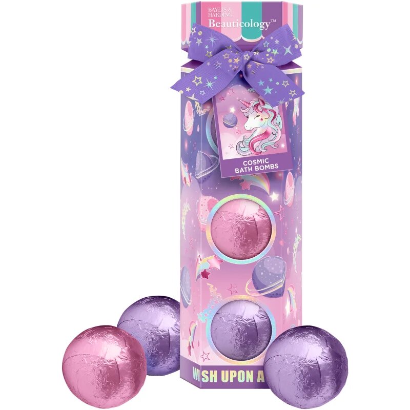 Baylis & Harding Beauticology Cosmic бомбичка за вана подаръчен комплект