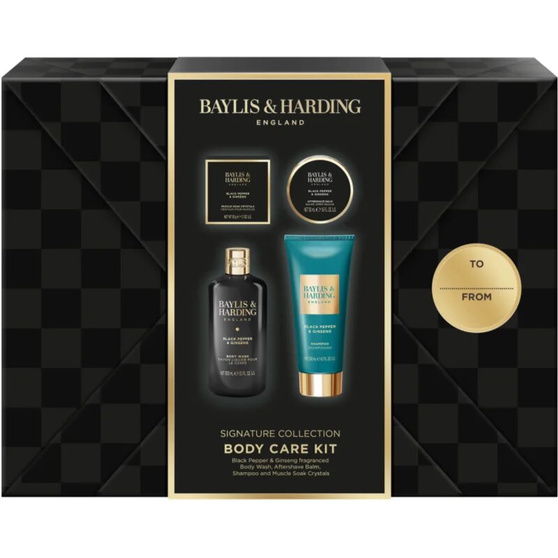 Baylis & Harding Black Pepper & Ginseng подаръчен комплект под душа