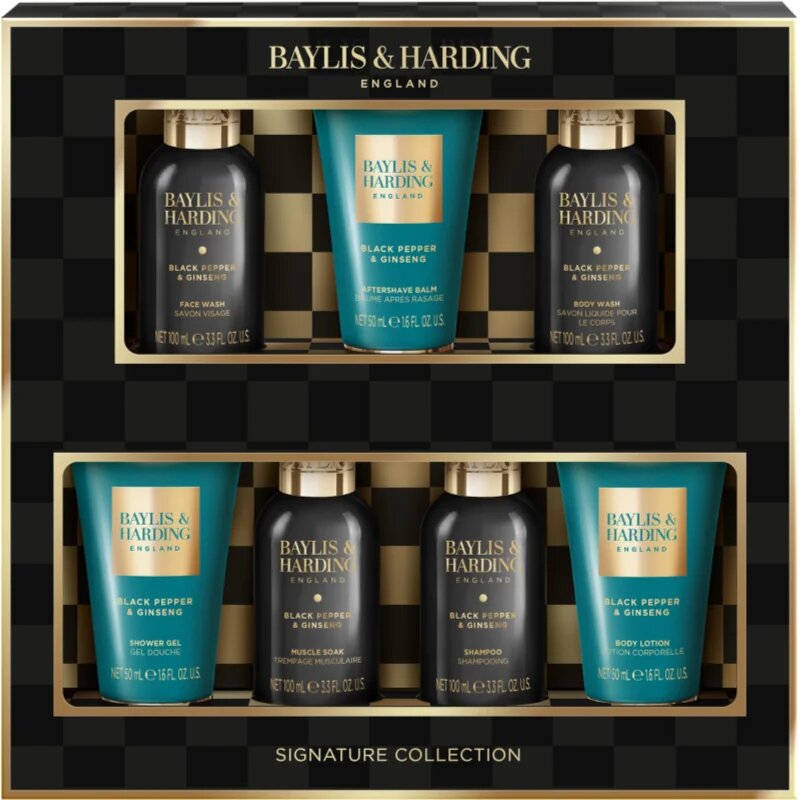 Baylis & Harding Black Pepper & Ginseng подаръчен комплект за мъже