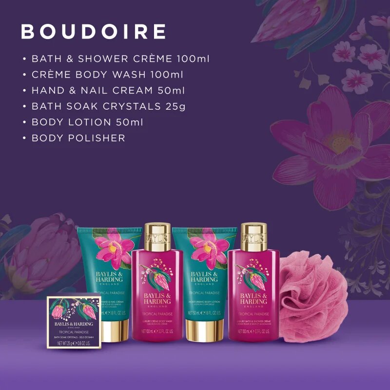 Baylis & Harding Boudoire Tropical Paradise подаръчен комплект