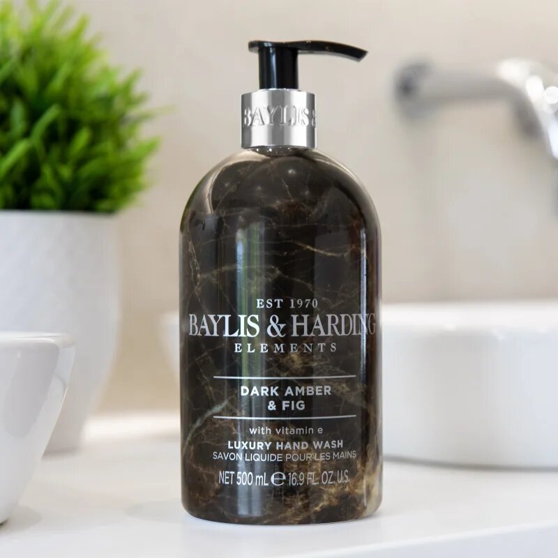 Baylis & Harding Elements Dark Amber & Fig течен сапун за ръце 500 мл.