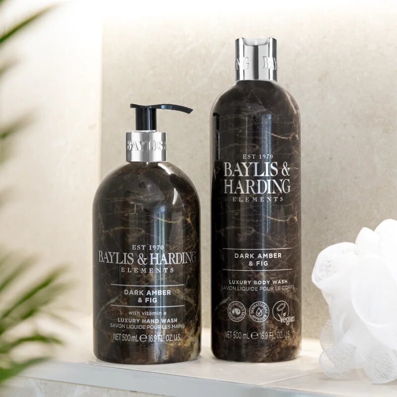 Baylis & Harding Elements Dark Amber & Fig течен сапун за ръце 500 мл.