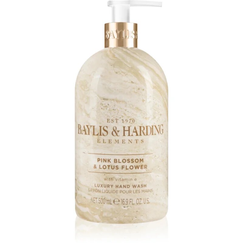 Baylis & Harding Elements Pink Blossom & Lotus Flower течен сапун за ръце 500 мл.
