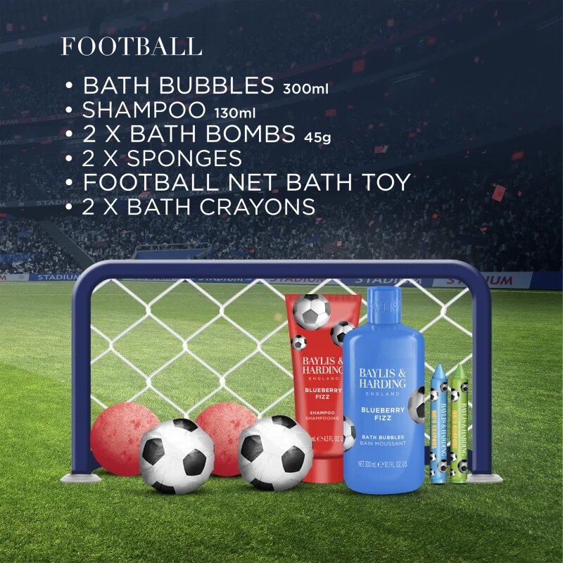 Baylis & Harding Football Kick Off подаръчен комплект за деца аромати Blueberry Fizz