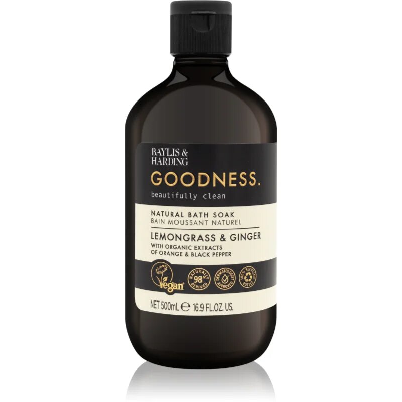 Baylis & Harding Goodness Lemongrass & Ginger пяна за вана 500 мл.