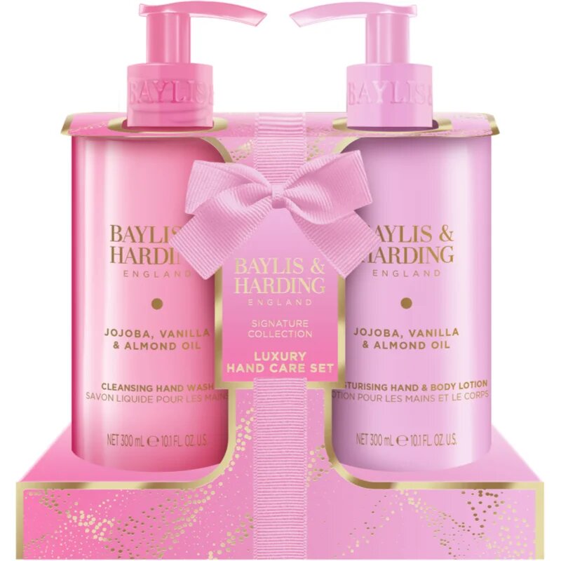 Baylis & Harding Jojoba Vanilla & Almond Oil подаръчен комплект за ръце