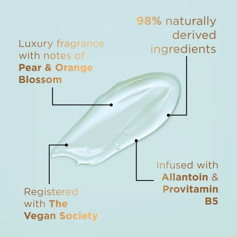 Baylis & Harding Kindness+ Hyaluronic Acid течен сапун за ръце с хидратиращ ефект аромати Pear & Neroli 500 мл.