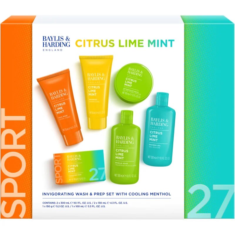 Baylis & Harding Men's Citrus Lime & Mint подаръчен комплект за мъже