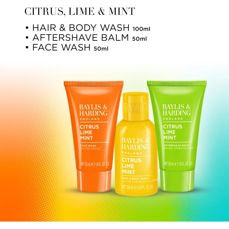 Baylis & Harding Men's Citrus Lime & Mint подаръчен комплект за мъже