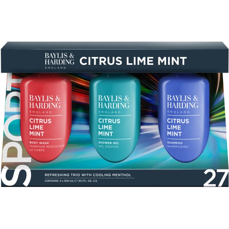 Baylis & Harding Men's Citrus Lime & Mint подаръчен комплект за тяло и лице