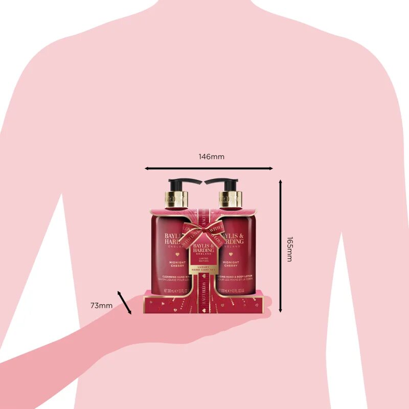 Baylis & Harding Midnight Cherry подаръчен комплект за ръце