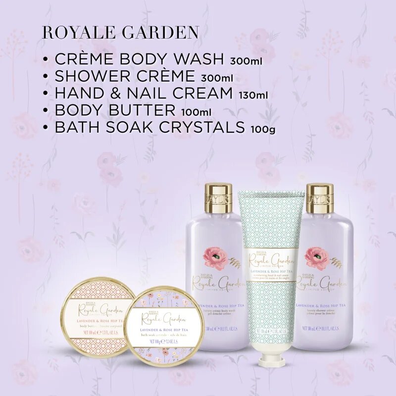 Baylis & Harding Royale Garden Lavender & Rose Hip Tea подаръчен комплект