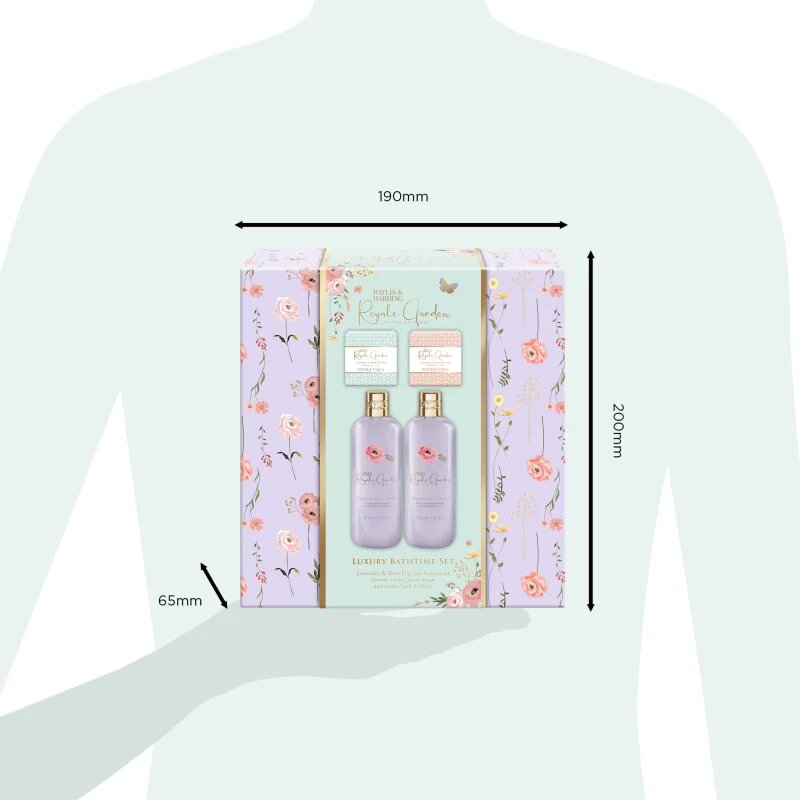 Baylis & Harding Royale Garden Lavender & Rose Hip Tea подаръчен комплект за вана
