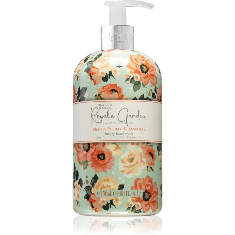 Baylis & Harding Royale Garden Peach Peony & Jasmine течен сапун за ръце 500 мл.