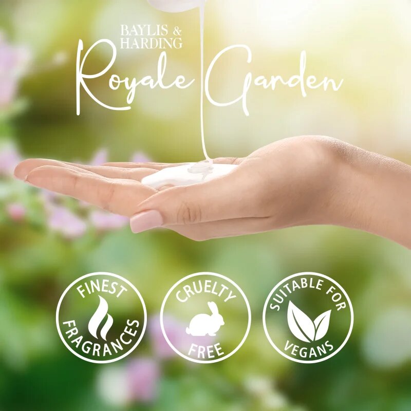Baylis & Harding Royale Garden Peach Peony & Jasmine течен сапун за ръце 500 мл.