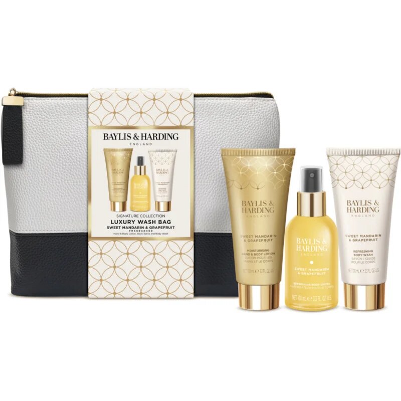 Baylis & Harding Sweet Mandarin & Grapefruit подаръчен комплект козметична чантичка