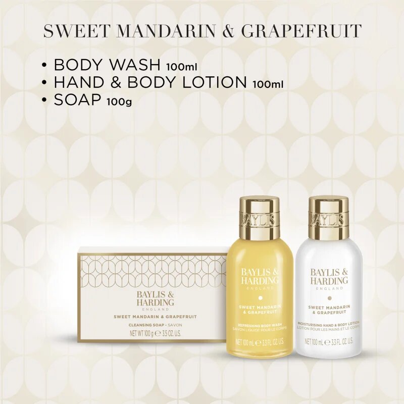 Baylis & Harding Sweet Mandarin & Grapefruit подаръчен комплект за ръце и тяло