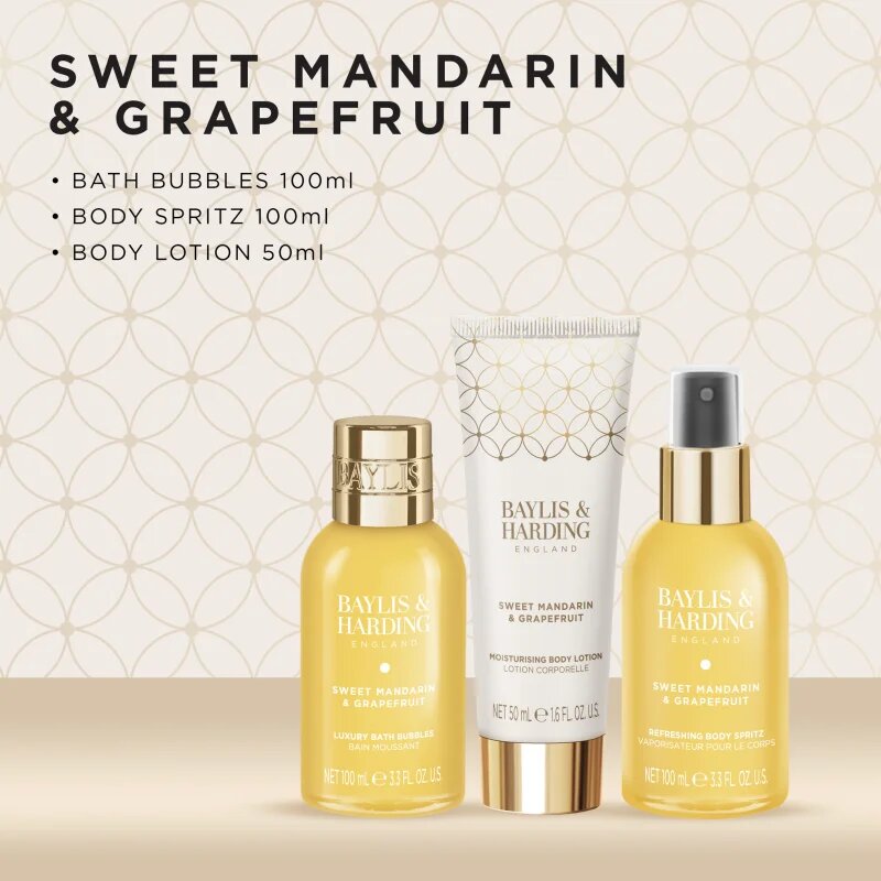 Baylis & Harding Sweet Mandarin & Grapefruit подаръчен комплект за тяло