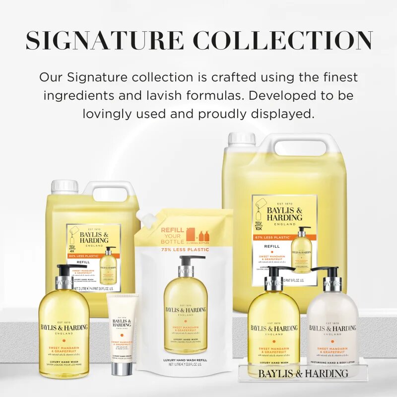 Baylis & Harding Sweet Mandarin & Grapefruit течен сапун за ръце пълнител Refill 2000 мл.