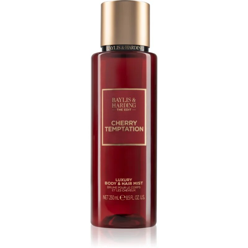 Baylis & Harding The Edit Cherry Temptation парфюмиран спрей за тяло за жени Cherry Jasmin & Sandalwood 250 мл.
