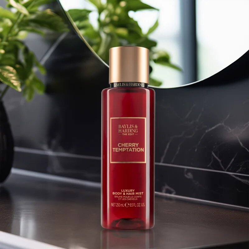 Baylis & Harding The Edit Cherry Temptation парфюмиран спрей за тяло за жени Cherry Jasmin & Sandalwood 250 мл.