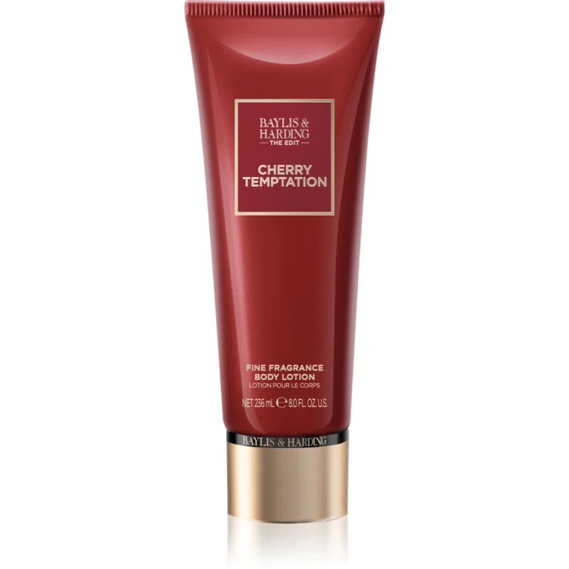 Baylis & Harding The Edit Cherry Temptation парфюмирано мляко за тяло за жени Cherry Jasmin & Sandalwood 236 мл.
