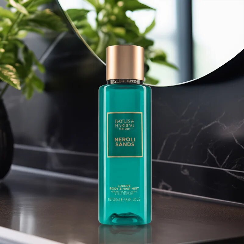 Baylis & Harding The Edit Neroli Sands парфюмиран спрей за тяло за жени Neroli Bergamot & Orange Blossom 250 мл.