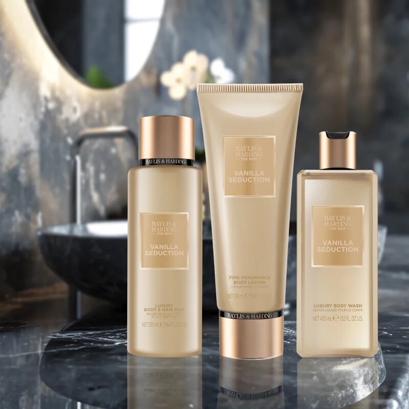 Baylis & Harding The Edit Vanilla Seduction парфюмирано мляко за тяло за жени 236 мл.