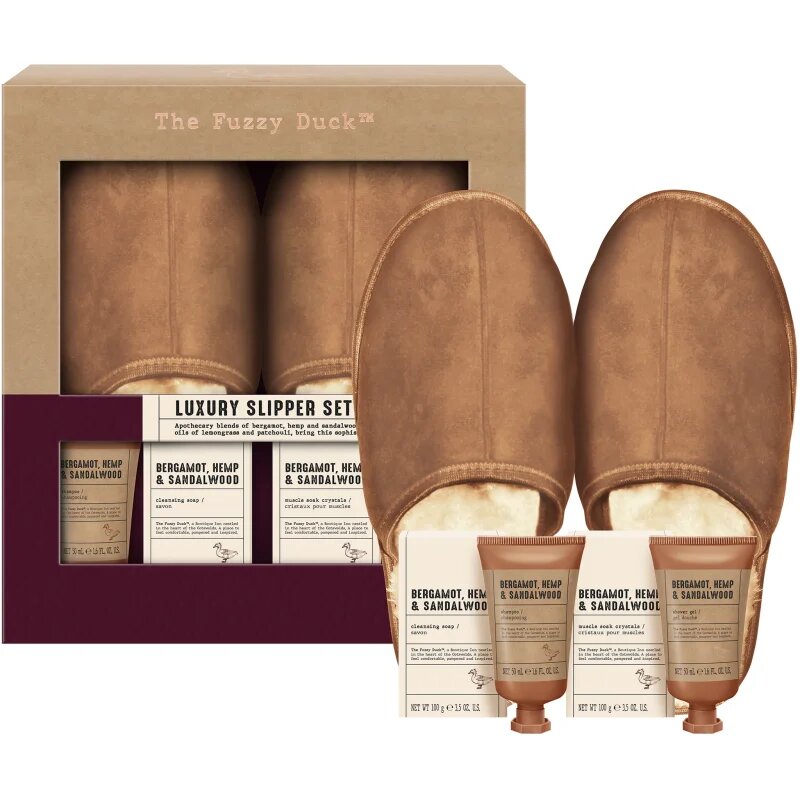 Baylis & Harding The Fuzzy Duck Bergamot Hemp & Sandalwood подаръчен комплект за мъже