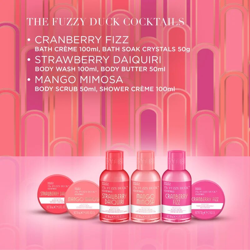Baylis & Harding The Fuzzy Duck Cotswold Cocktails подаръчен комплект за вана