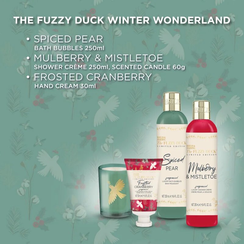 Baylis & Harding The Fuzzy Duck Winter Wonderland коледен подаръчен комплект