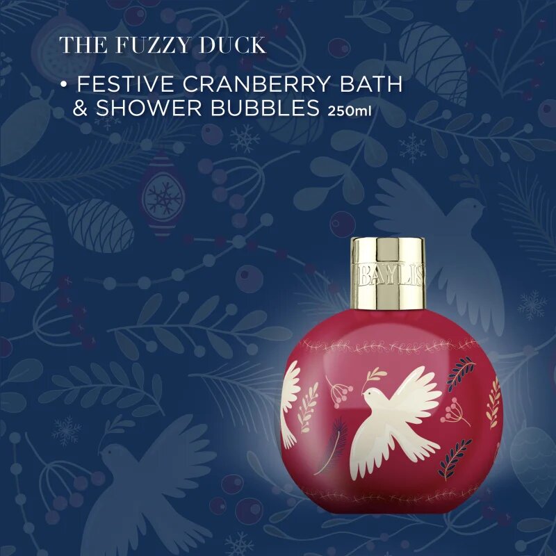 Baylis & Harding The Fuzzy Duck Winter Wonderland пяна за вана подаръчно издание аромати Cranberry 250 мл.