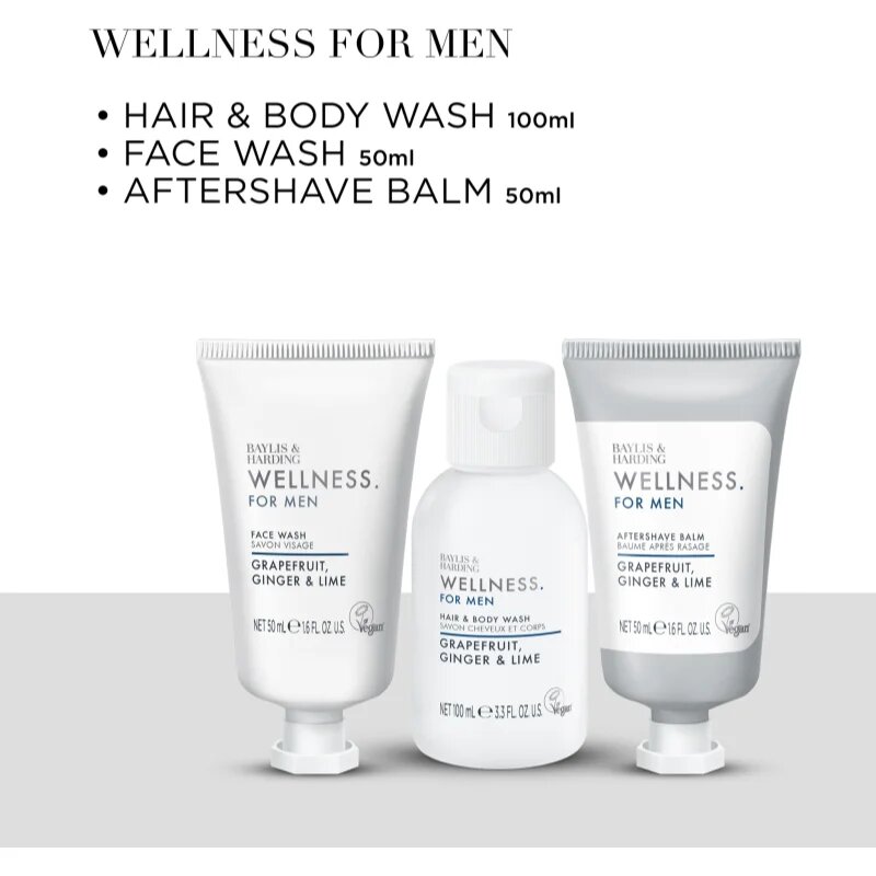 Baylis & Harding Wellness. For Men. Revive подаръчен комплект за мъже аромати